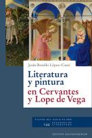 Literatura y pintura en Cervantes y Lope de Vega