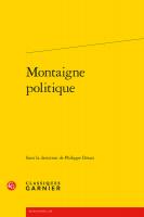 Montaigne politique