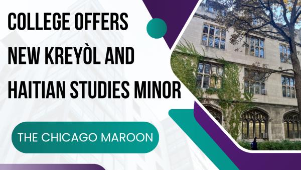 College Offers New Kreyòl and Haitian Studies Minor